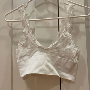 free people lace top/bralette